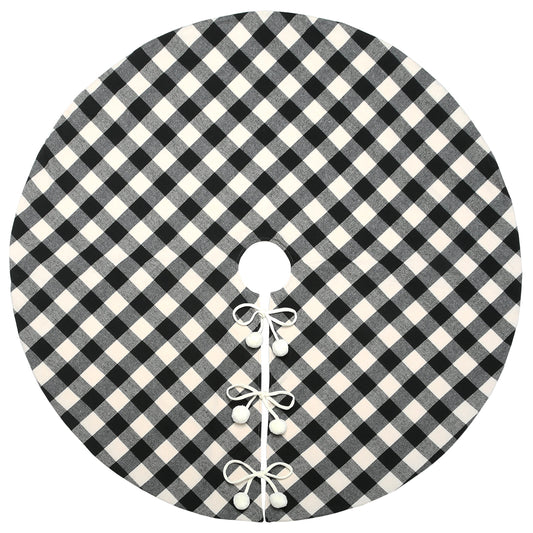 52 in. General Store Plaid Tree Skirt
