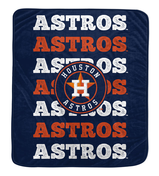 Houston Astros MLB Repeat Refresh 60" X 70" Throw Blanket