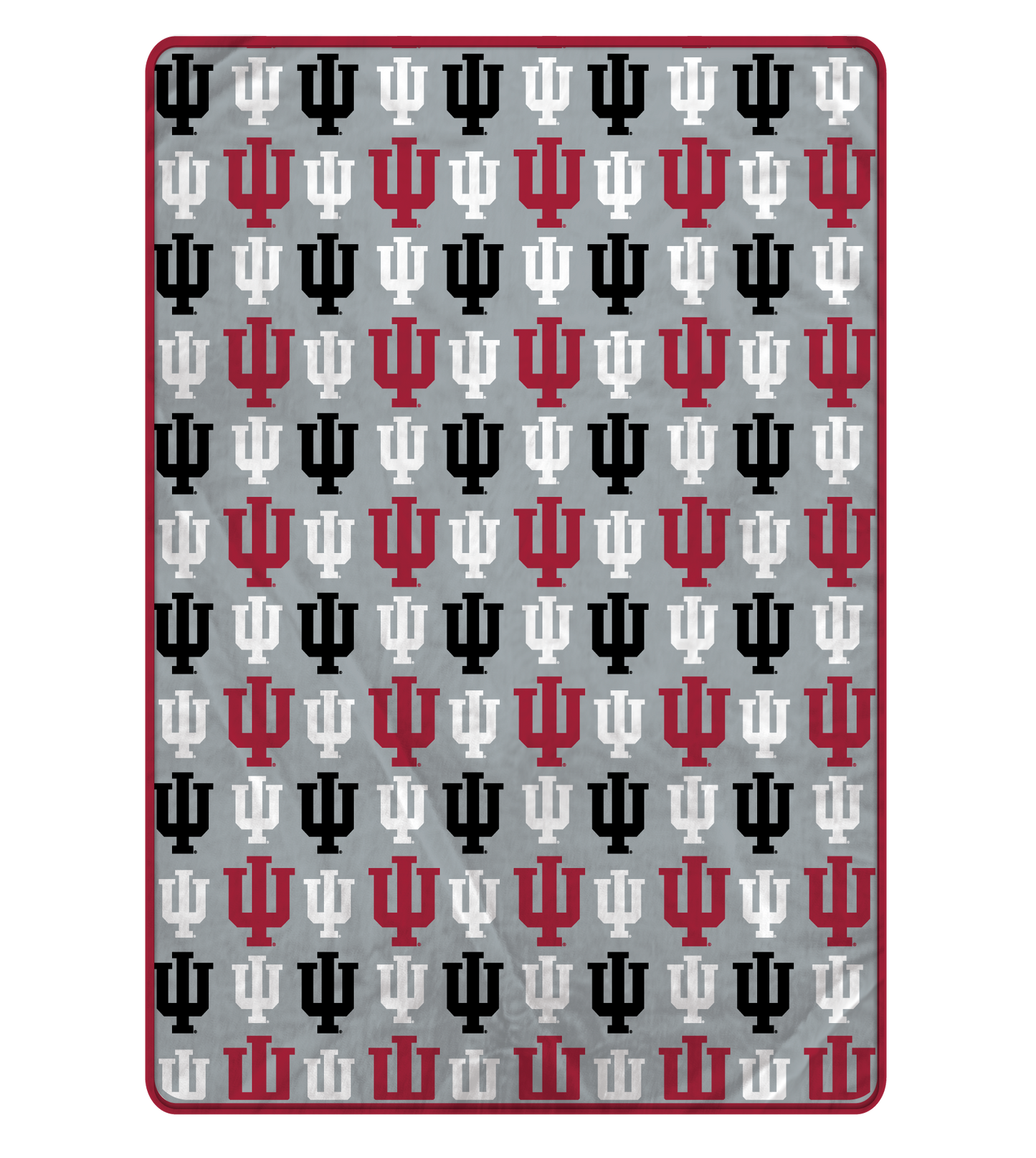 NCAA Repeating Logo Blanket