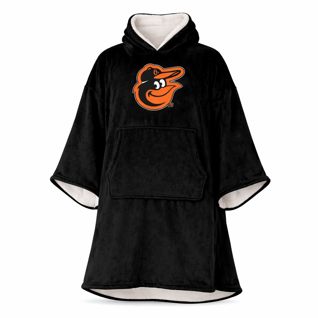 Baltimore Orioles MLB Team Color Bloncho W/Logo Patch