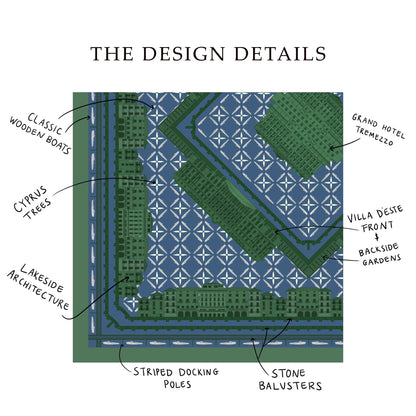 THE LAKE COMO SCARF