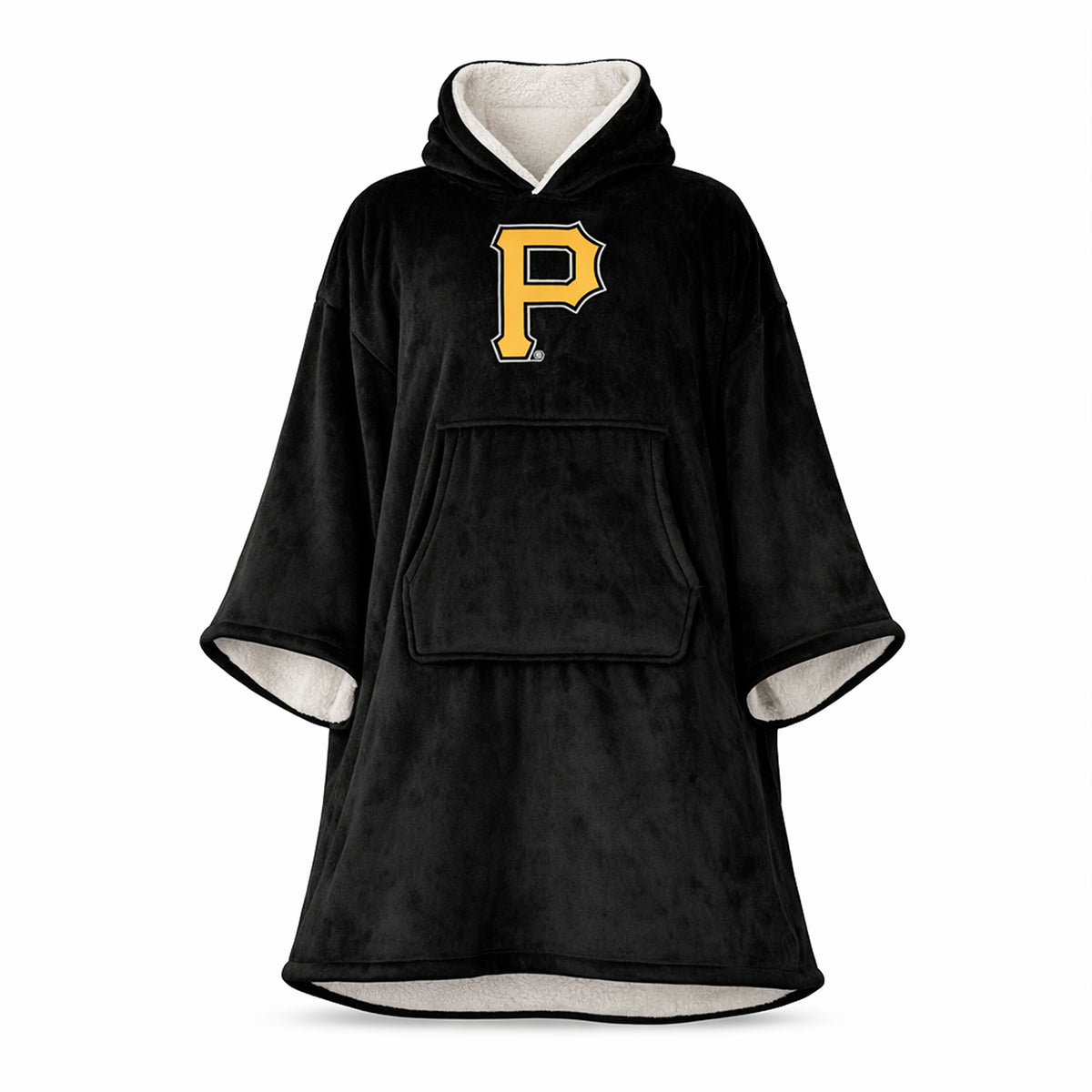 Pittsburgh Pirates MLB Team Color Bloncho W/Logo Patch