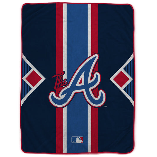 Atlanta Braves MLB City Connect 66" X 95" Oversized Blanket