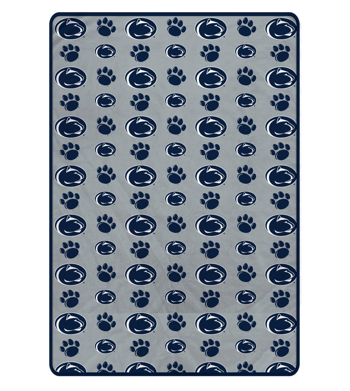 NCAA Repeating Logo Blanket