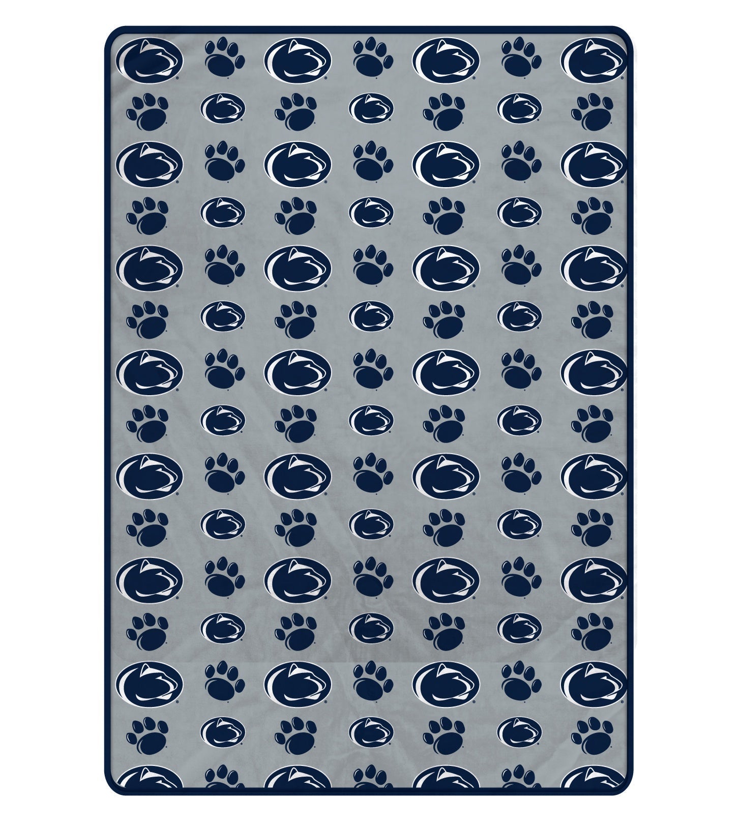 NCAA Repeating Logo Blanket