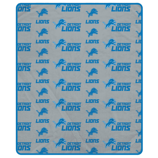 Detroit Lions NFL Team Logo Stadium Blanket 60x70