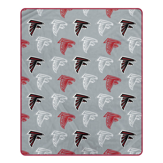 Atlanta Falcons NFL Team Signature Logo Throw 50x60