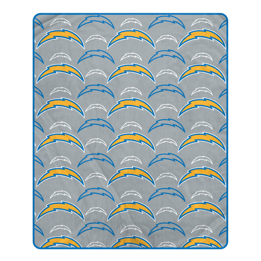 Los Angeles Chargers NFL Team Signature Logo Throw 50x60