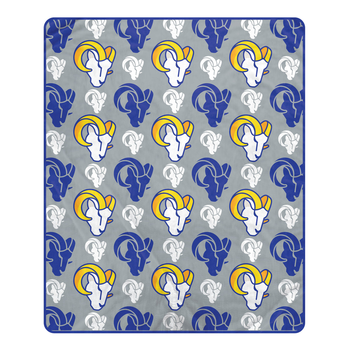 Los Angeles Rams NFL Team Signature Logo Throw 50x60