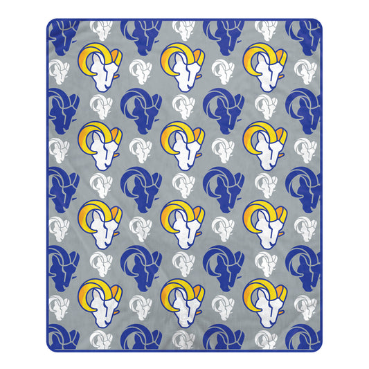 Los Angeles Rams NFL Team Signature Logo Throw 50x60