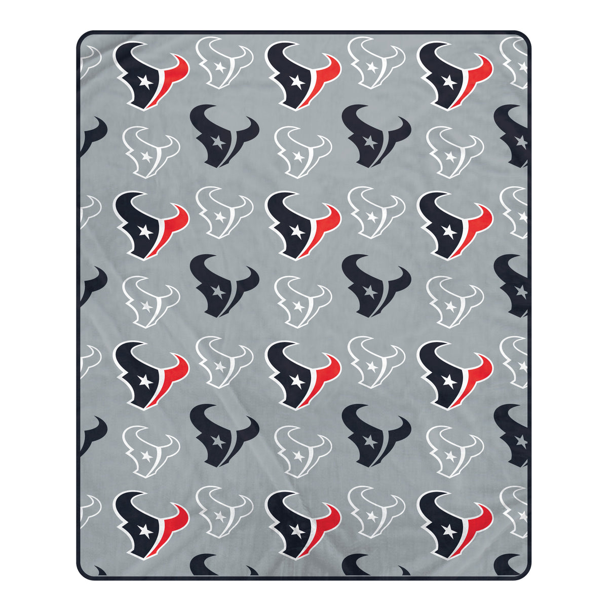 Houston Texans NFL Team Signature Logo Throw 50x60