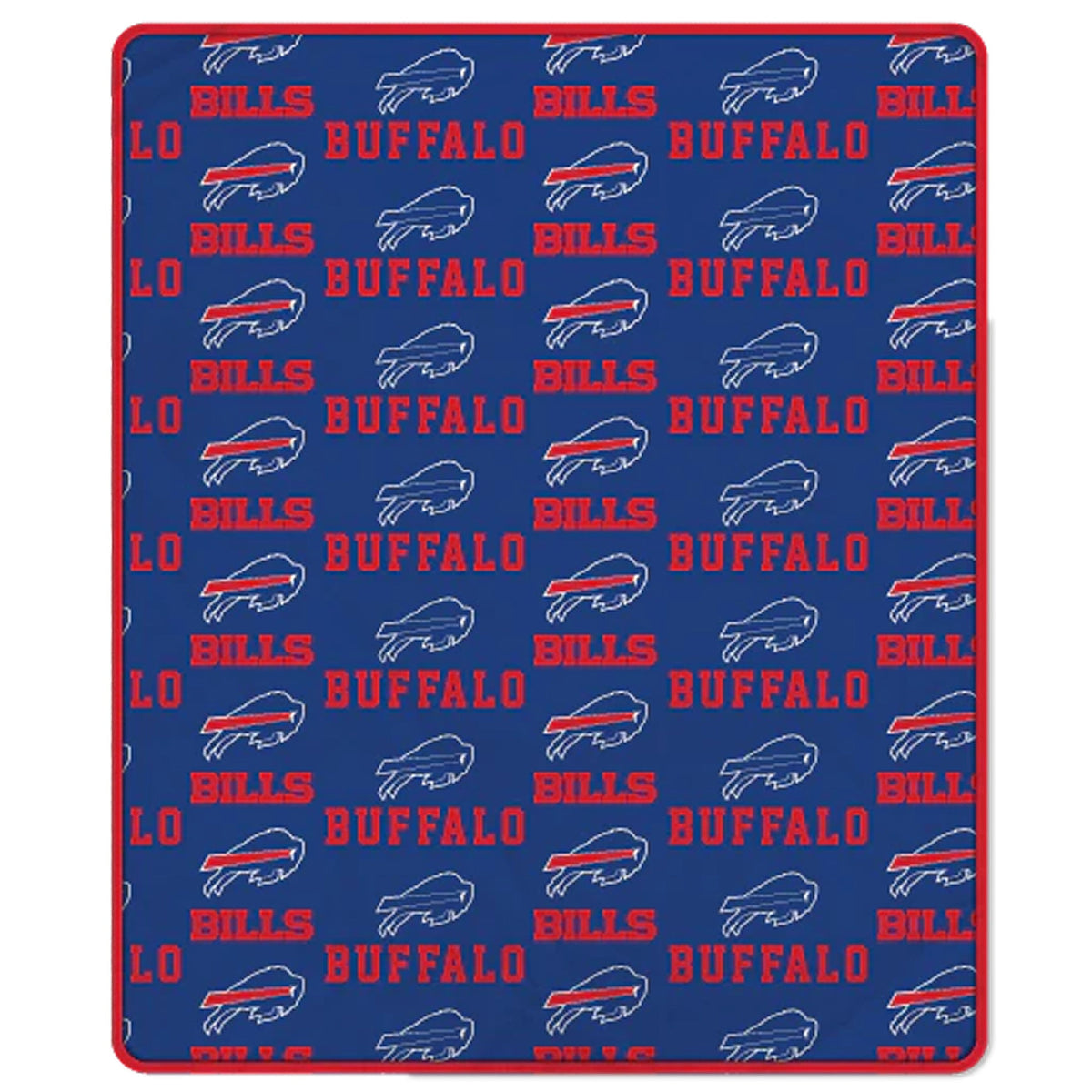 Buffalo Bills NFL Team Logo Soft Blanket 60x70