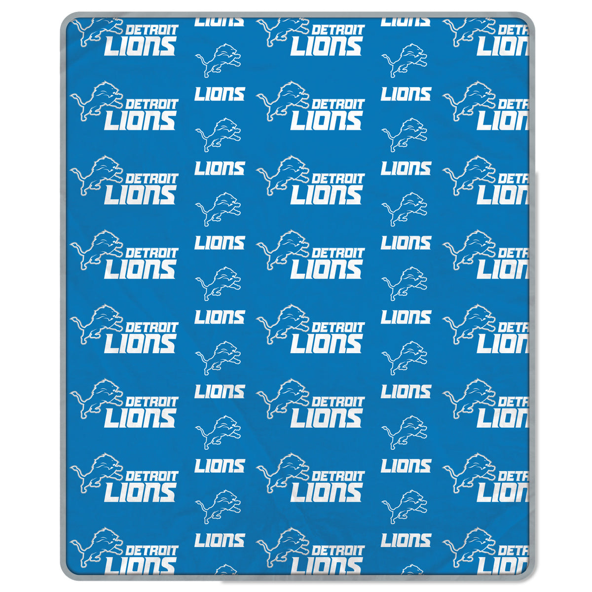 Detroit Lions NFL Team Logo Soft Blanket 60x70