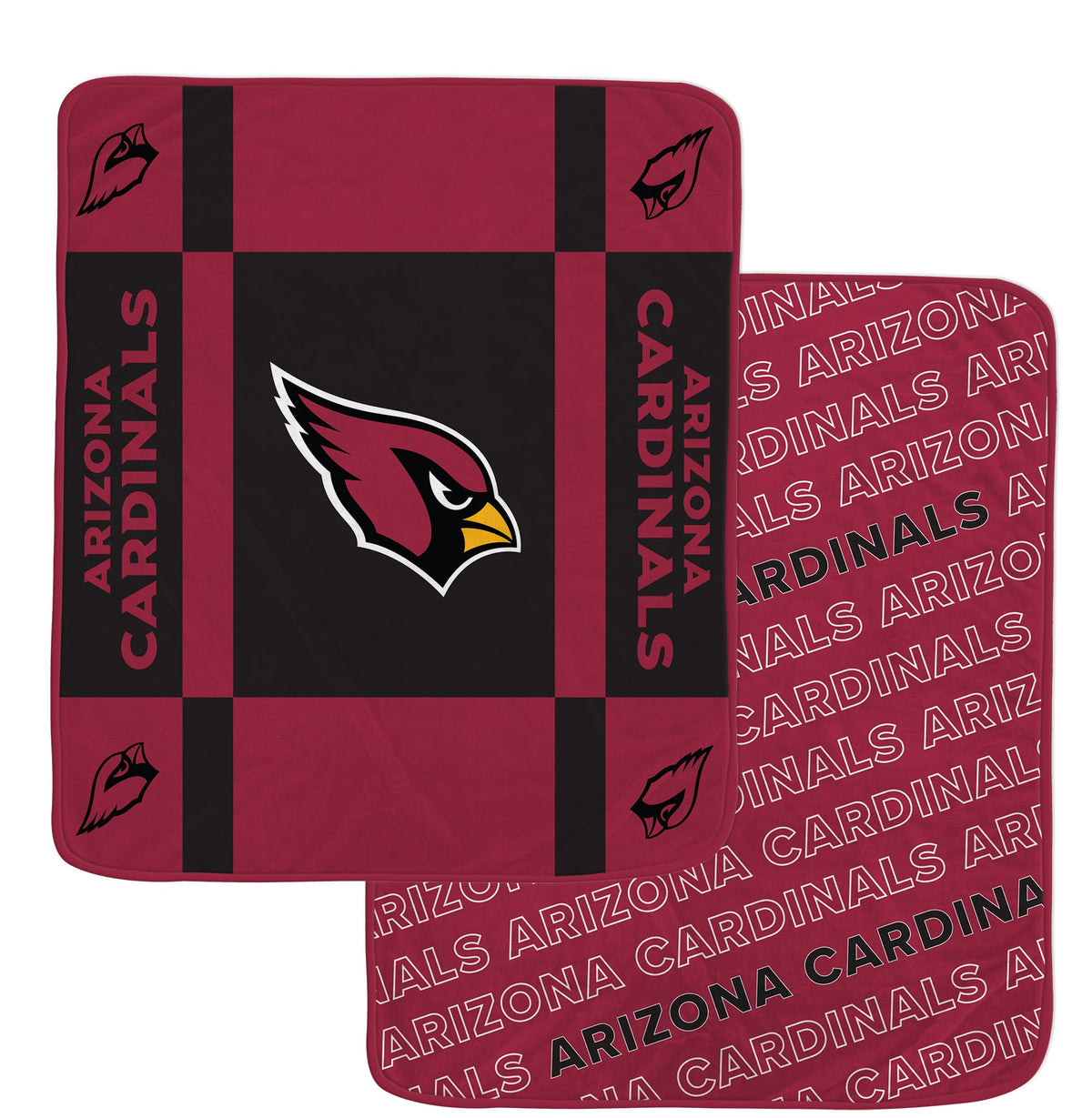Arizona Cardinals NFL Team Reversible Soft Throw 50x60