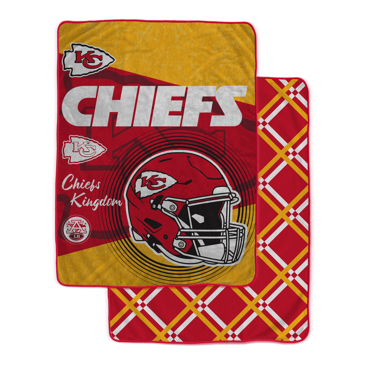 Kansas City Chiefs NFL Team Helmet Fleece Blanket 60x80