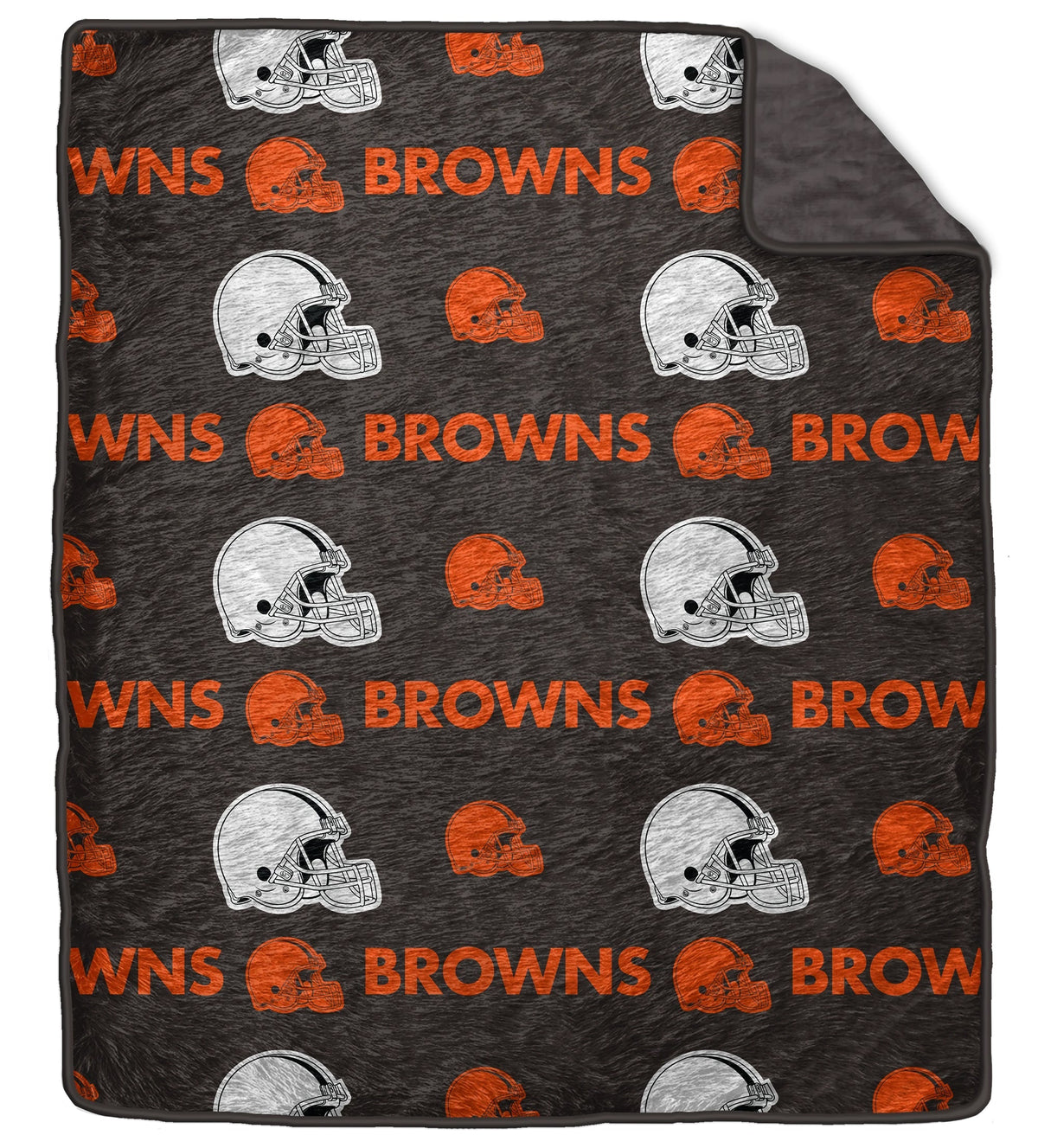 Cleveland Browns NFL Team Logo Ultra Plush Blanket 60x70