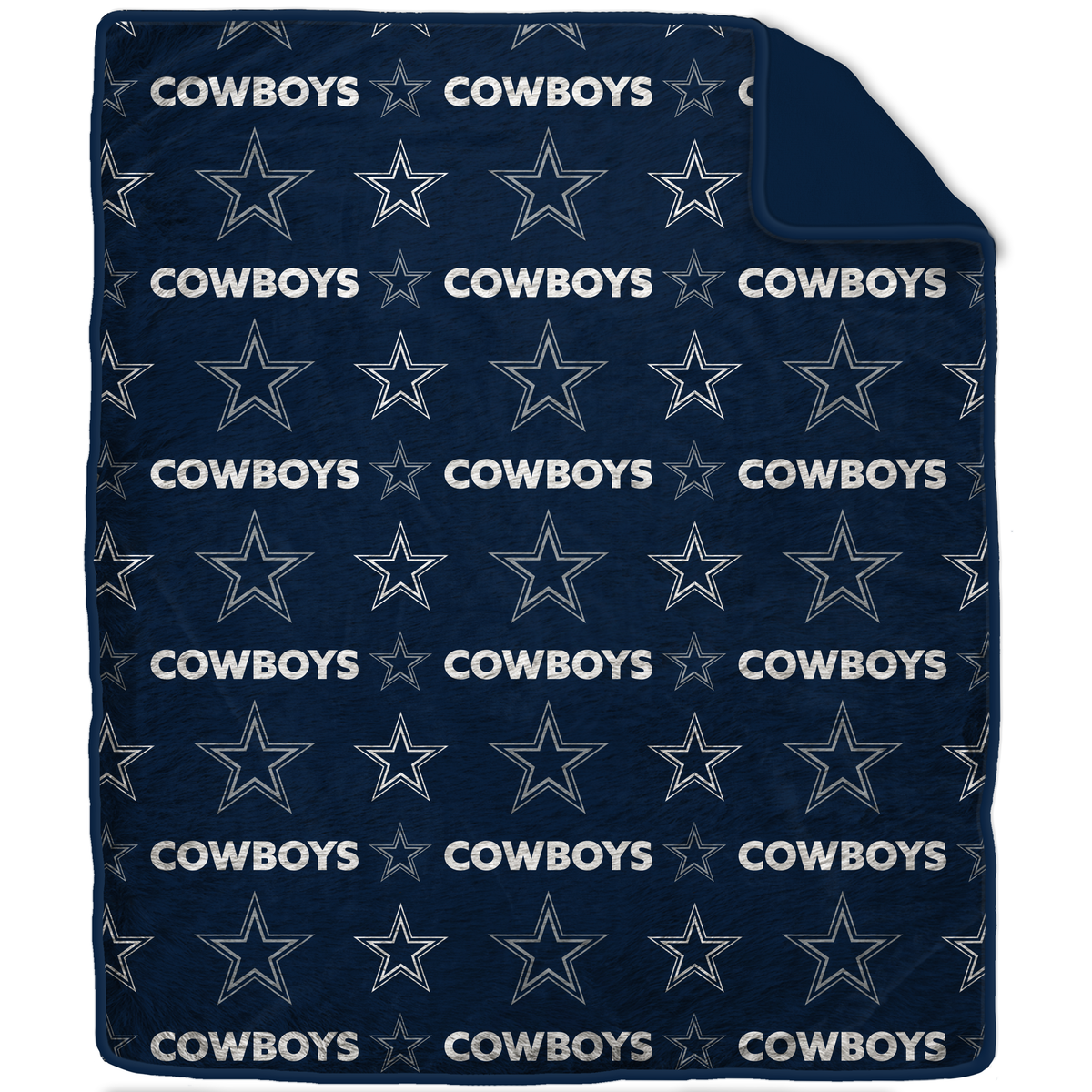 Dallas Cowboys NFL Team Logo Ultra Plush Blanket 60x70