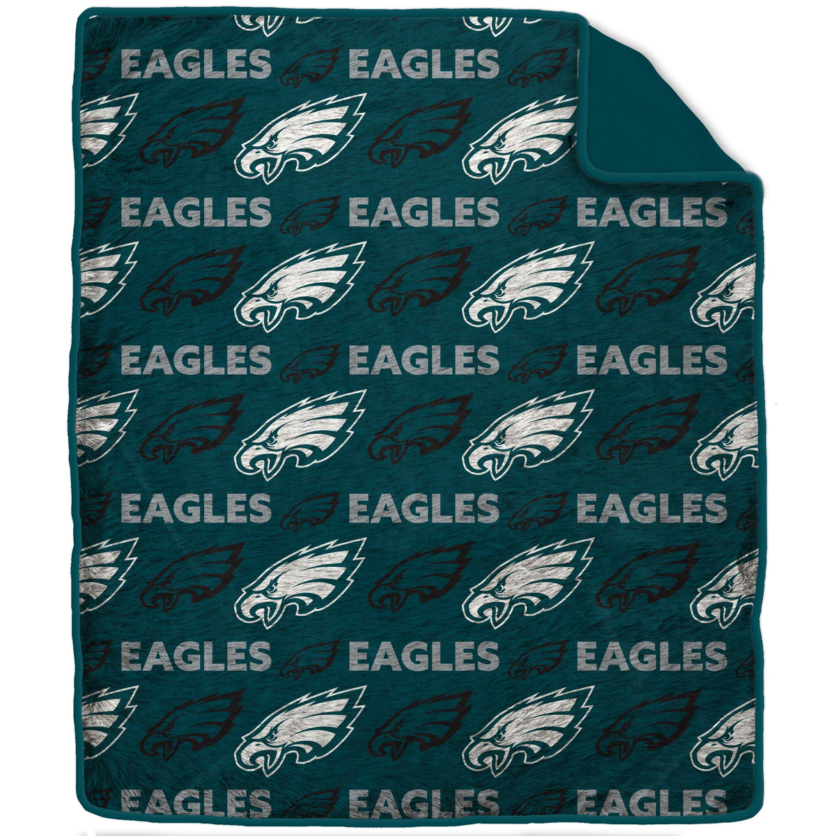 Philadelphia Eagles NFL Team Logo Ultra Plush Blanket 60x70