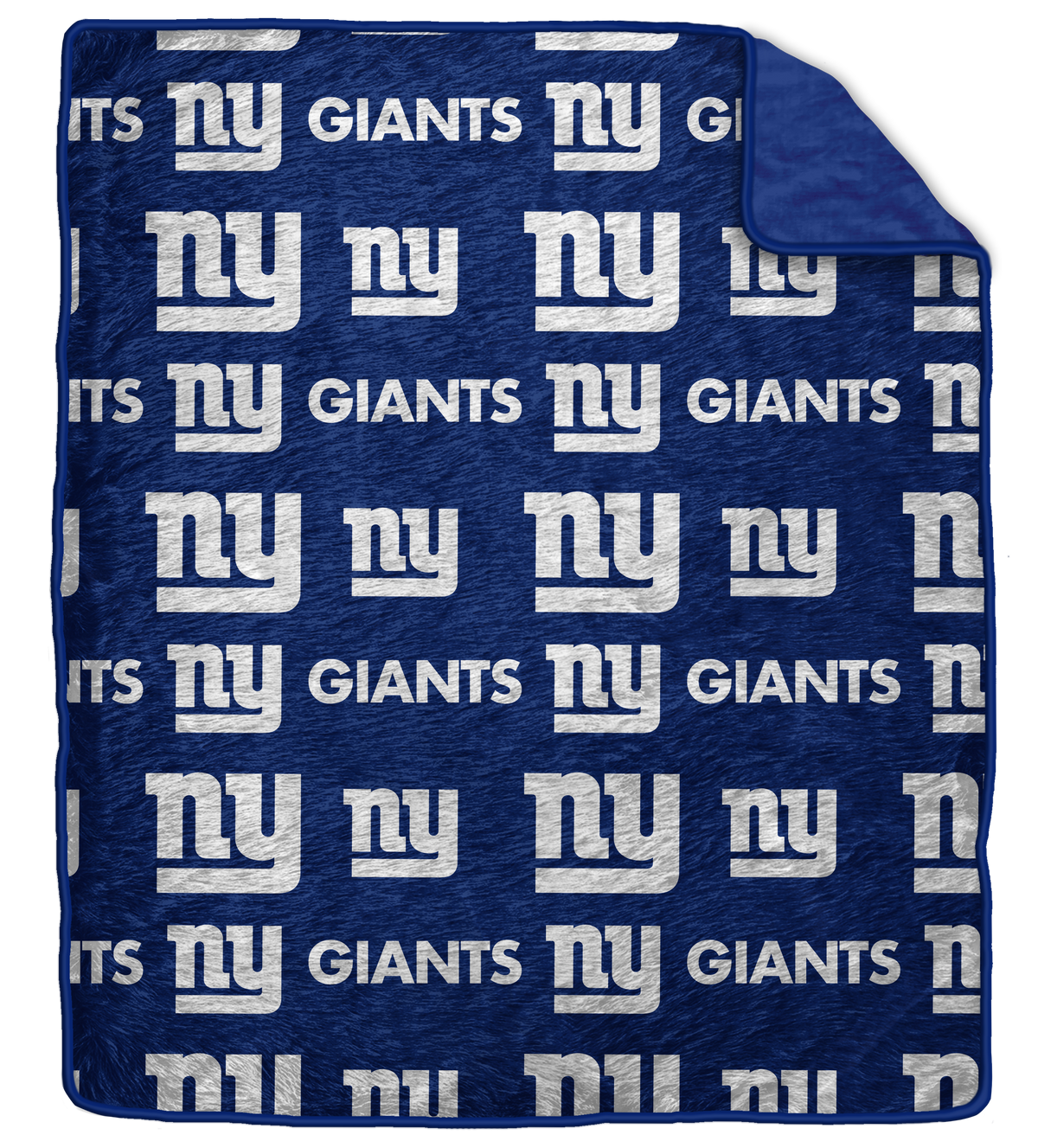 New York Giants NFL Team Logo Ultra Plush Blanket 60x70