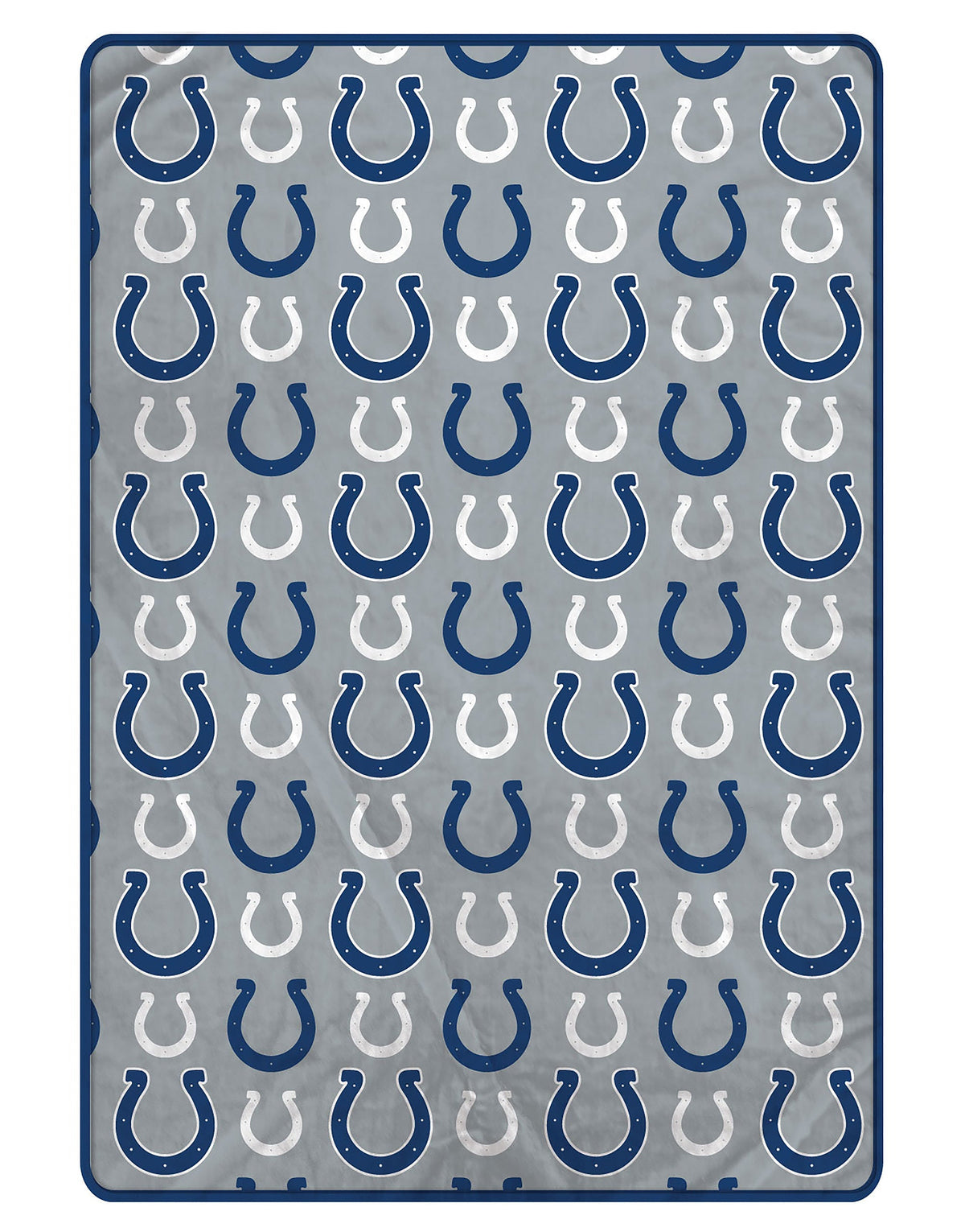 Indianapolis Colts NFL Team Logomania XL Blanket 66x95