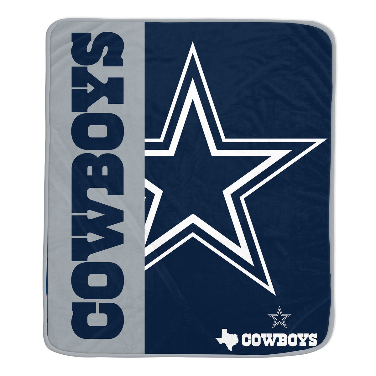 Dallas Cowboys NFL Team Logo Soft Throw 50x60