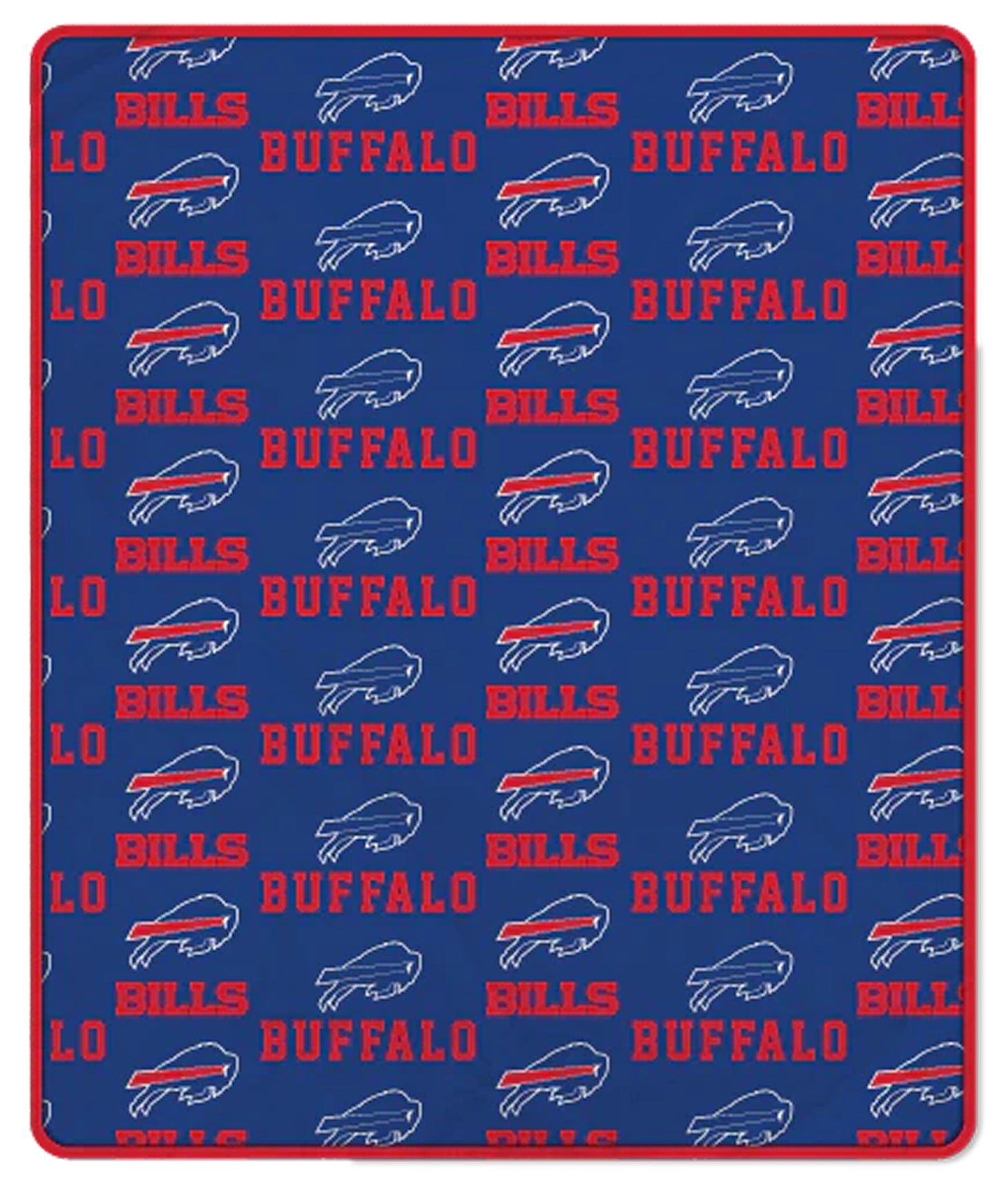 Buffalo Bills NFL Team Logo Soft Blanket 60x70