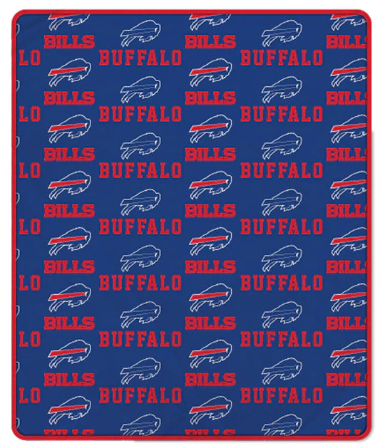 Buffalo Bills NFL Team Logo Soft Blanket 60x70