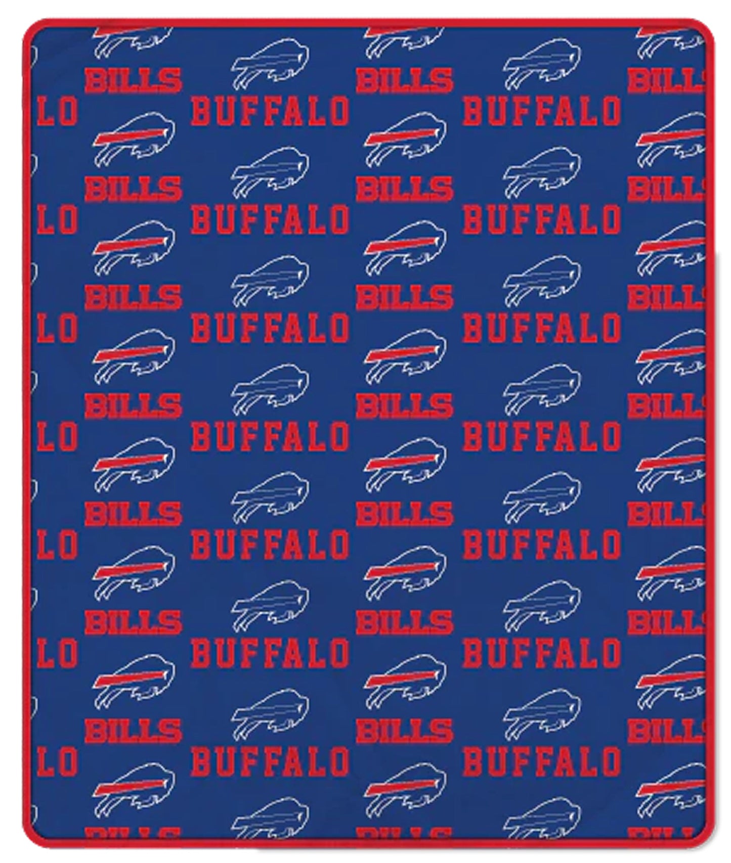 NFL Team Repeating Logo Fleece Throw