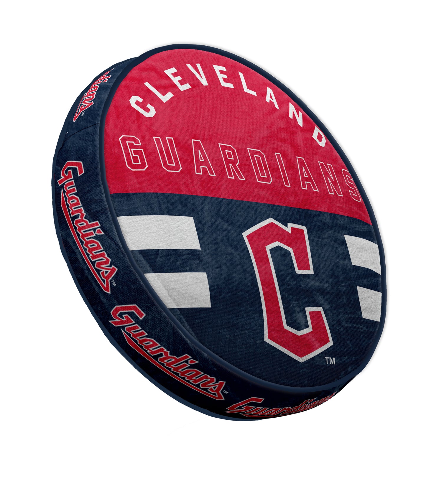 Cleveland Guardians MLB Circle Plushlete Pillow