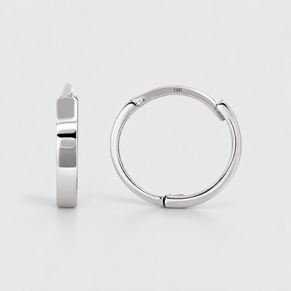 Love Hoop Earrings – 10mm