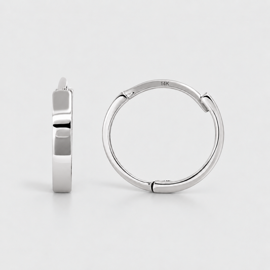 Love Hoop Earrings – 14mm