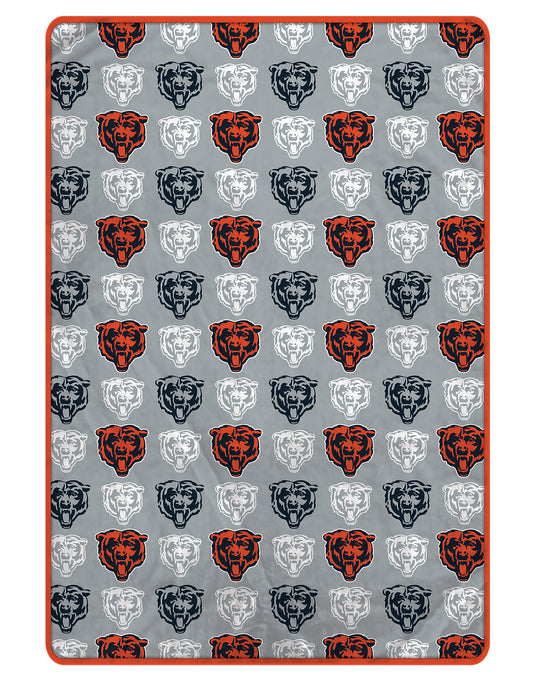 NFL Team Logomania Oversized Fleece Blanket