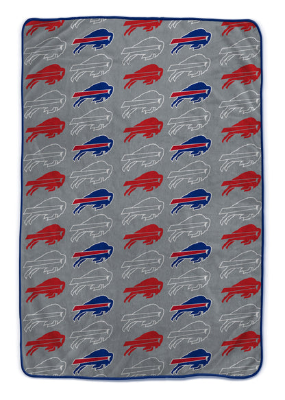 NFL Team Logomania Oversized Fleece Blanket