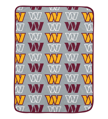 NFL Team Logomania Oversized Fleece Blanket