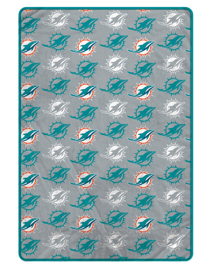 NFL Team Logomania Oversized Fleece Blanket