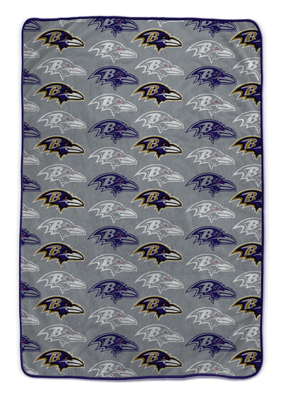 NFL Team Logomania Oversized Fleece Blanket