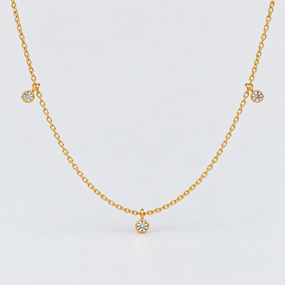 Love Sapphire Choker Necklace