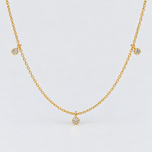 Love Sapphire Choker Necklace