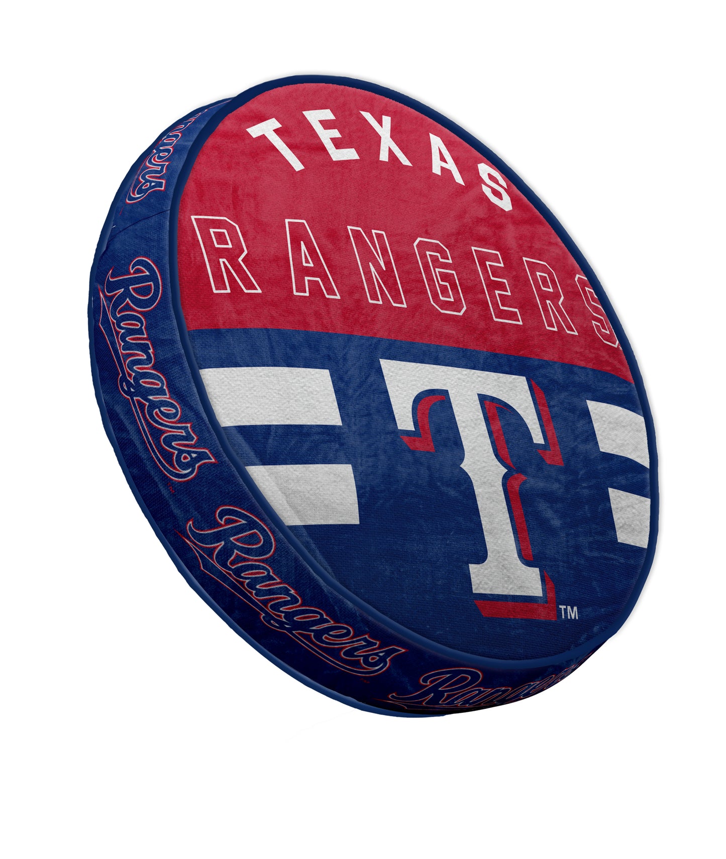 Texas Rangers MLB Circle Plushlete Pillow