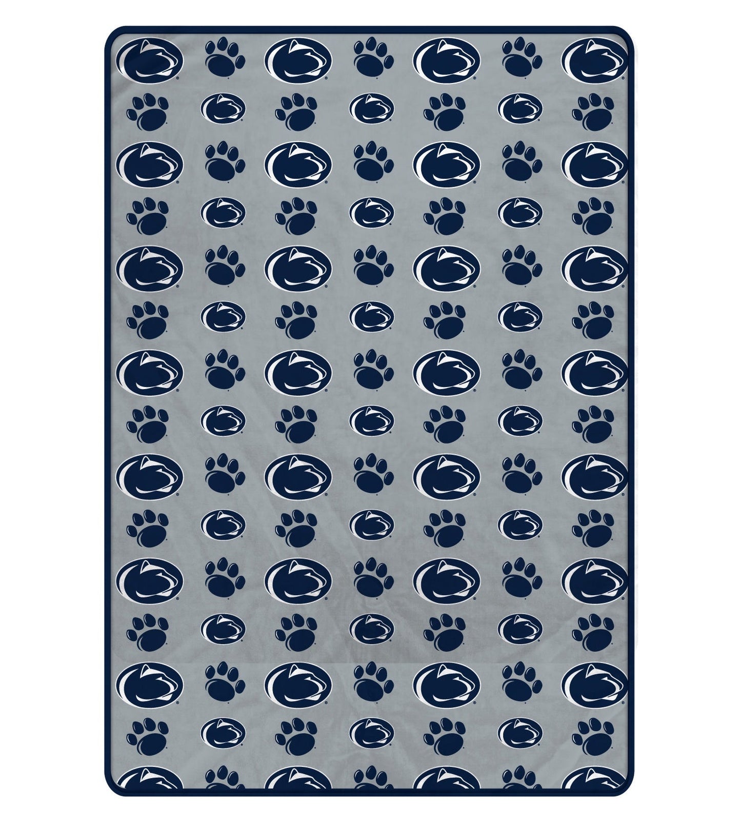 NCAA Repeating Logo Blanket