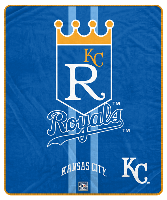Kansas City Royals MLB Vintage Landscape 60" X 72" Ultra Soft Blanket