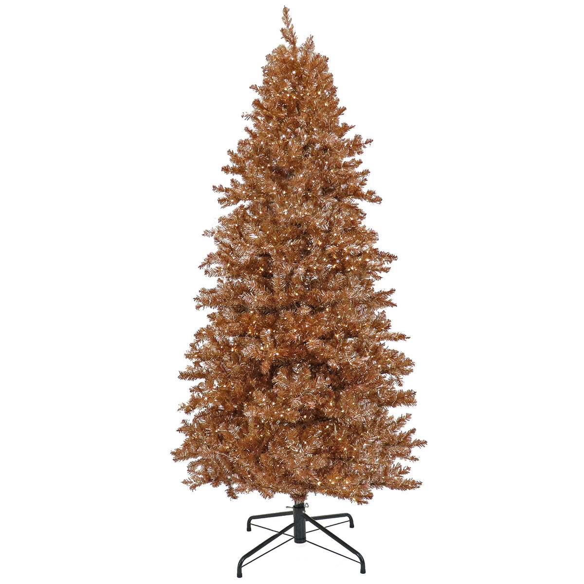 9 ft. Pre-Lit Rose Gold Christmas Tree