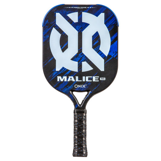 ONIX Malice Open Throat Composite Pickleball Paddle - 16 mm - Blue