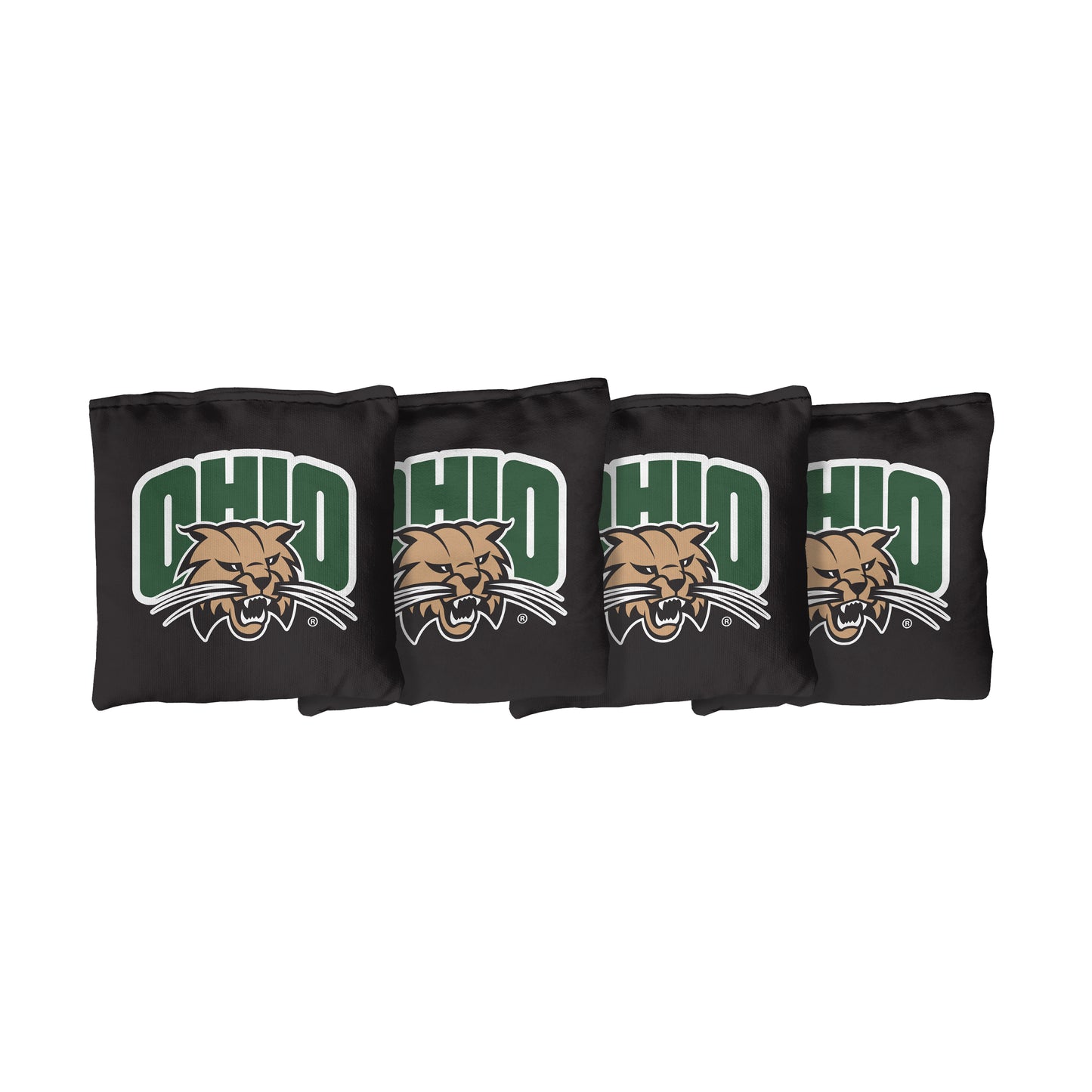 Ohio Bobcats Corn-Filled Cornhole Bags (4-Pack)