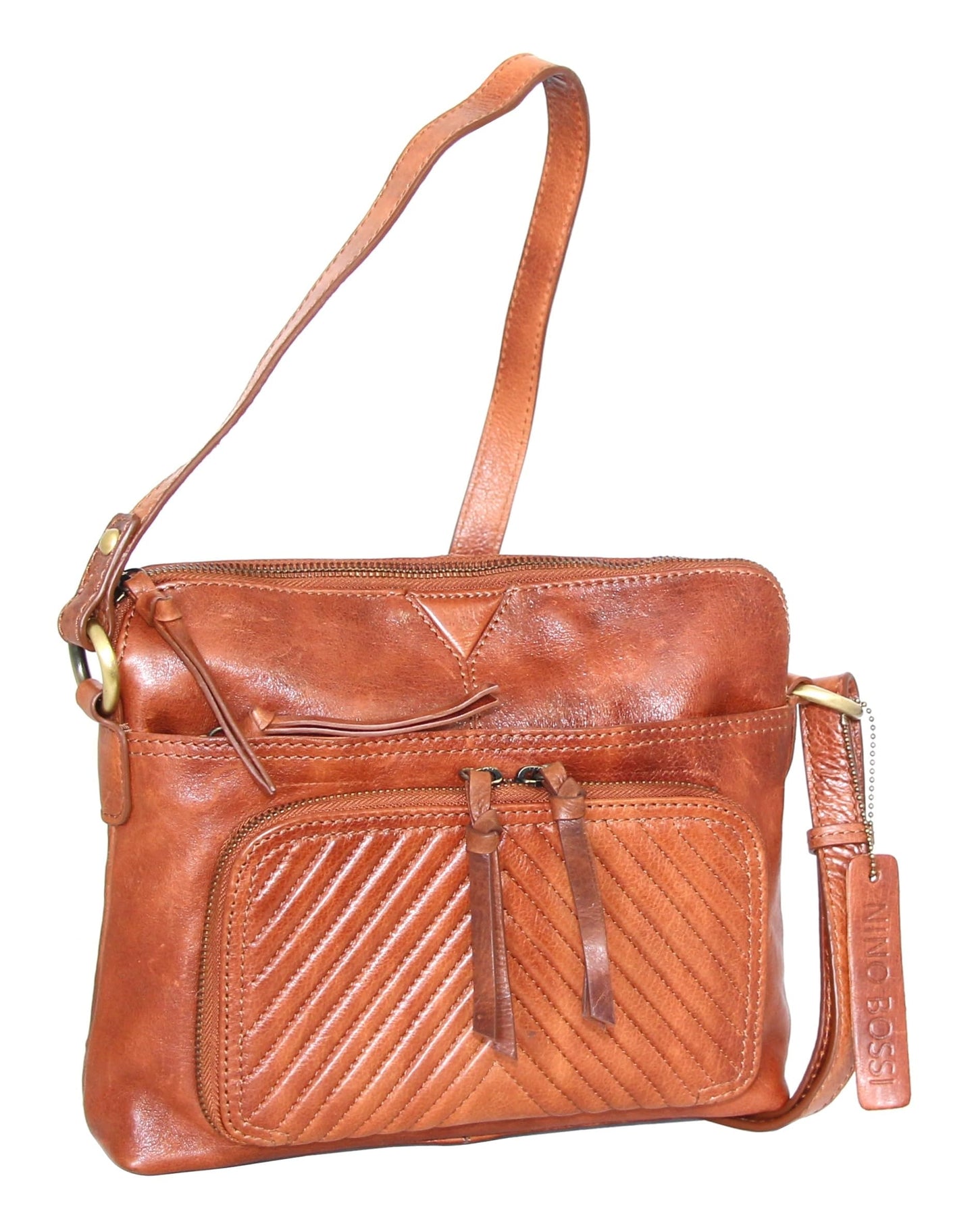 Mary Ellen Cross Body Bag in Cognac