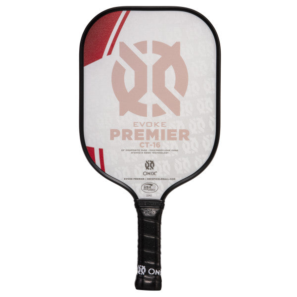 ONIX Evoke Premier CT-16 Pickleball Paddle - Red