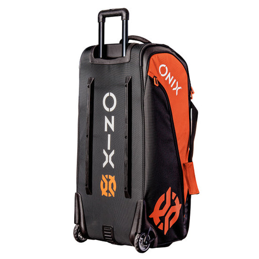 ONIX Pro Team Wheeled Duffel Bag - Orange/Black