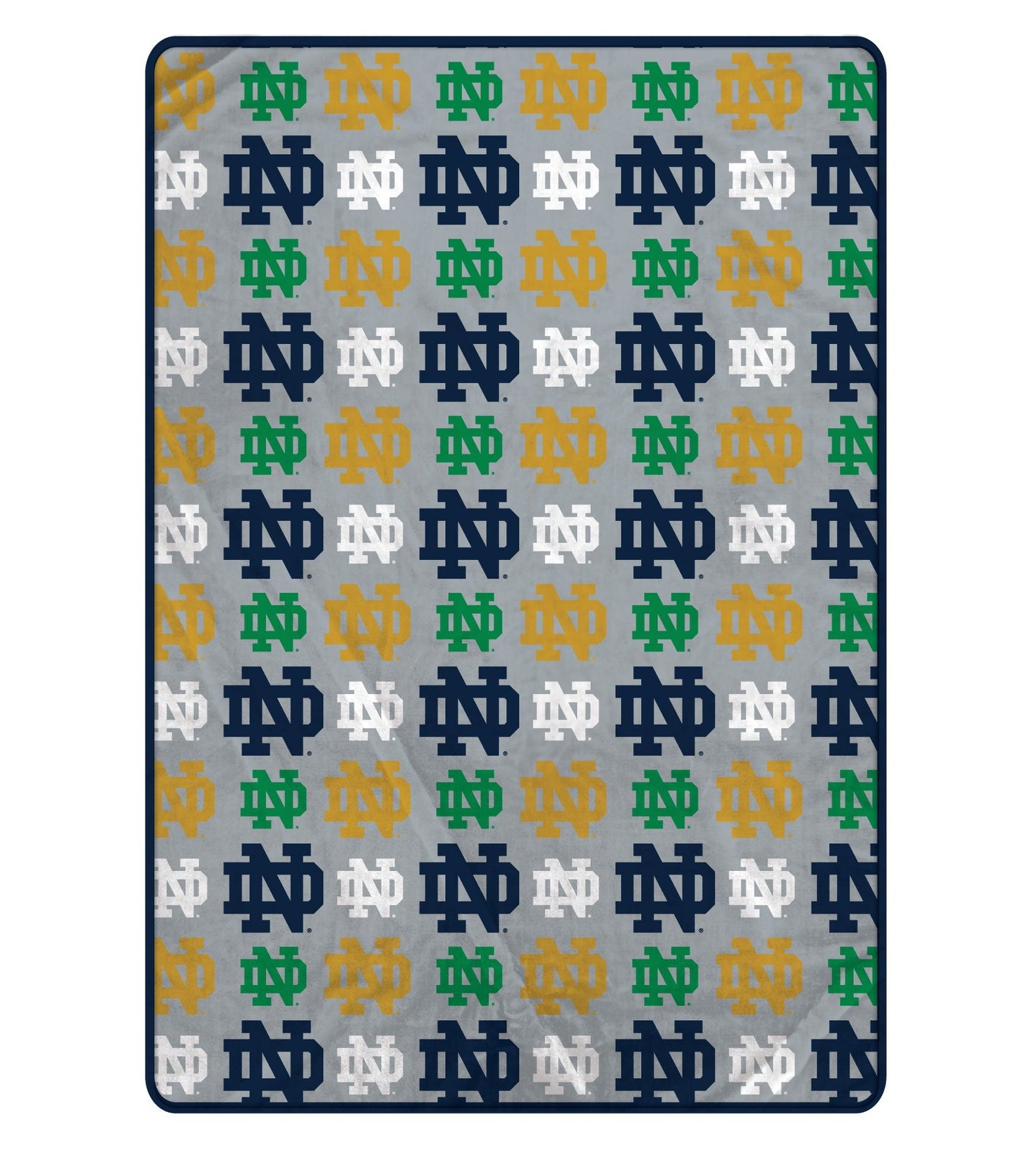 NCAA Repeating Logo Blanket