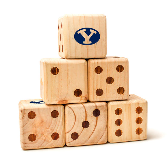 BYU Cougars Lawn Dice Yard Game