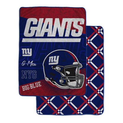 NFL Team Helmet Oversized Fleece Blanket
